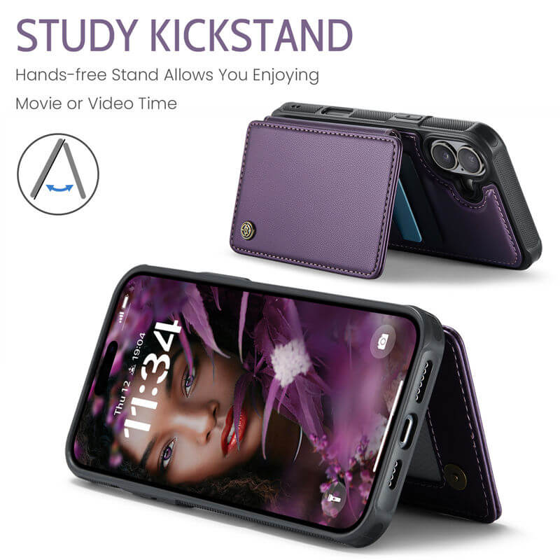 CaseMe iPhone 17 Pro Max RFID Blocking Card Holder Case