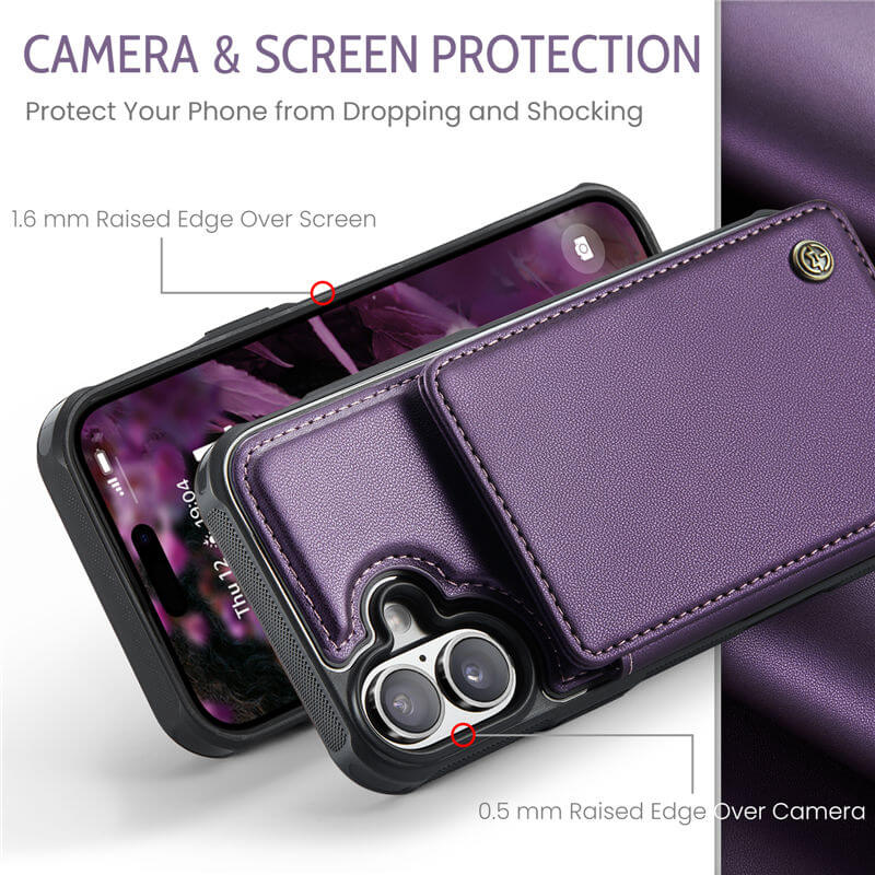 CaseMe iPhone 17 Pro Max RFID Blocking Card Holder Case