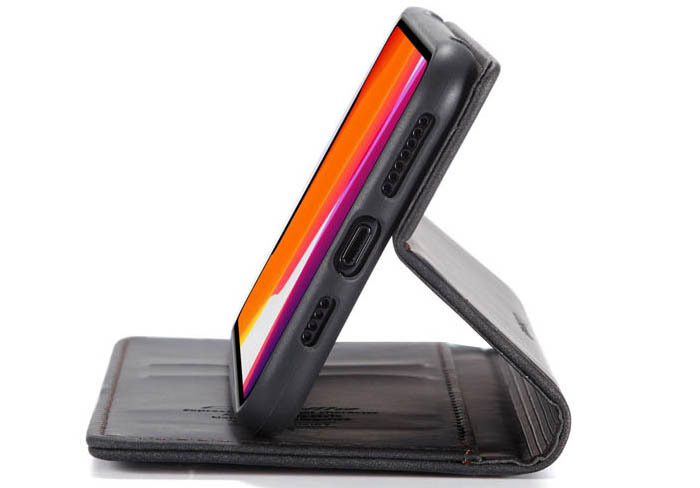 CaseMe iPhone 11 Pro Max Wallet Kickstand Magnetic Flip Leather Case