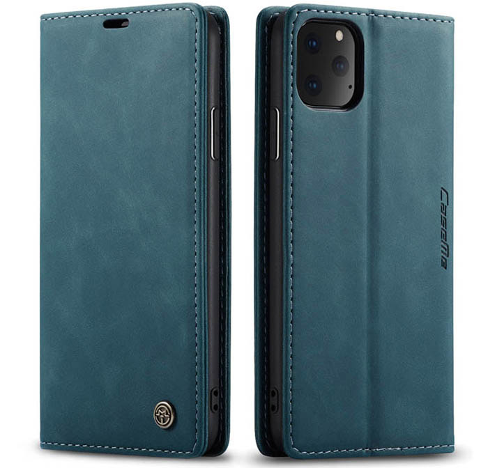 CaseMe iPhone 11 Pro Max Wallet Kickstand Magnetic Flip Leather Case