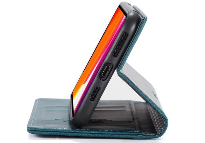 CaseMe iPhone 11 Pro Wallet Kickstand Magnetic Flip Leather Case