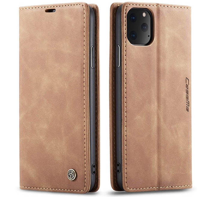 CaseMe iPhone 11 Pro Wallet Kickstand Magnetic Flip Leather Case