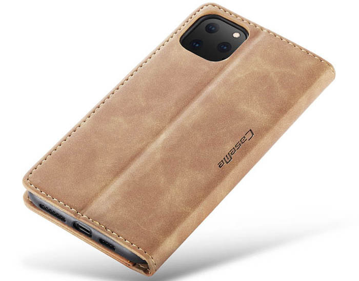 CaseMe iPhone 11 Pro Wallet Kickstand Magnetic Flip Leather Case