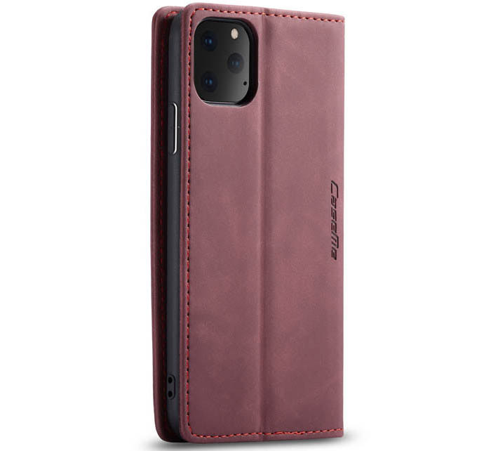 CaseMe iPhone 11 Pro Max Wallet Kickstand Magnetic Flip Leather Case