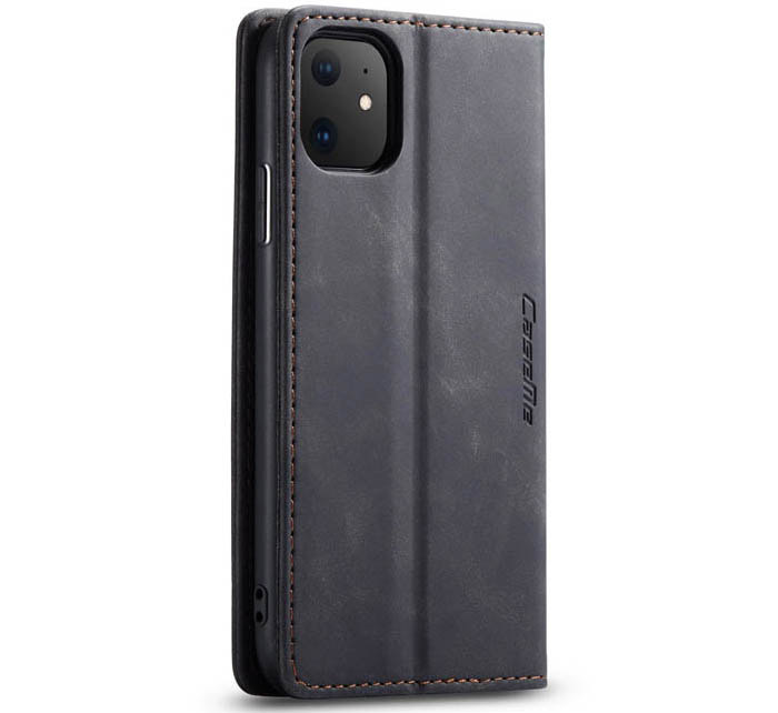 CaseMe iPhone 11 Wallet Kickstand Magnetic Flip Leather Case