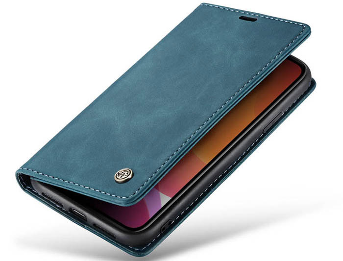 CaseMe iPhone 11 Wallet Kickstand Magnetic Flip Leather Case