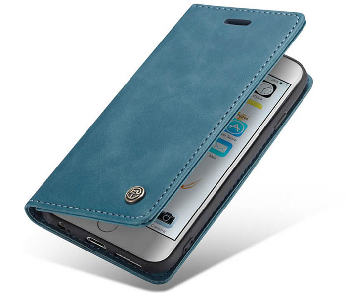 CaseMe iPhone 6/6s Retro Wallet Kickstand Magnetic Flip Leather Case