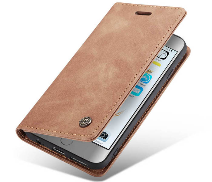 CaseMe iPhone 6/6s Retro Wallet Kickstand Magnetic Flip Leather Case