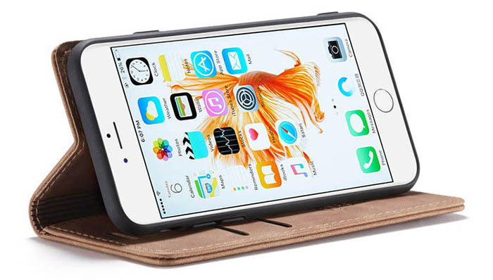 CaseMe iPhone 6/6s Retro Wallet Kickstand Magnetic Flip Leather Case