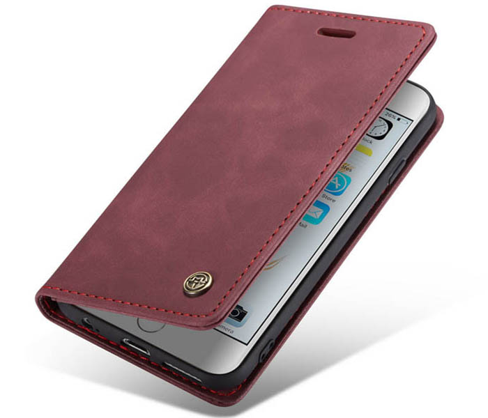 CaseMe iPhone 6/6s Retro Wallet Kickstand Magnetic Flip Leather Case