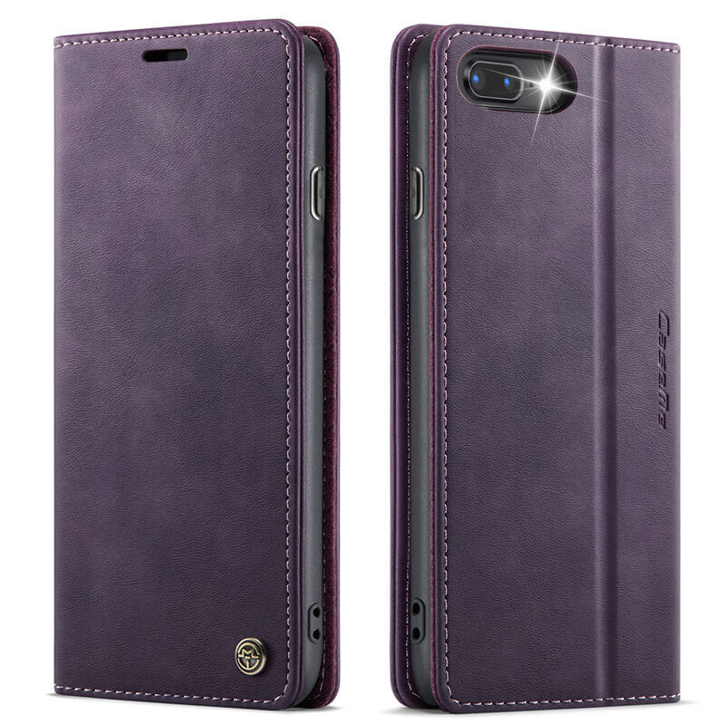 CaseMe iPhone 7 Plus/8 Plus Magnetic Wallet Case with RFID Blocking
