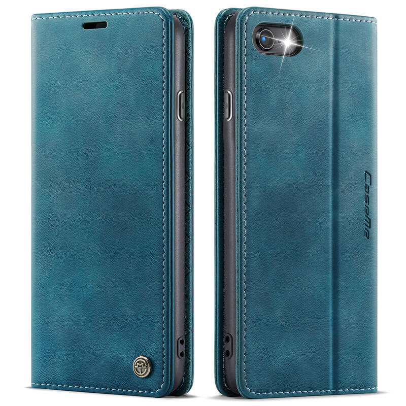 CaseMe iPhone 7/8/SE 2020/SE 2022 Magnetic Wallet Case with RFID Blocking