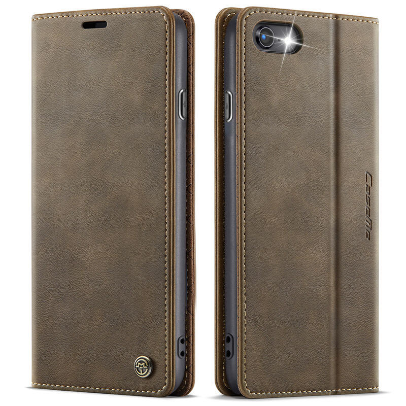 CaseMe iPhone 7/8/SE 2020/SE 2022 Magnetic Wallet Case with RFID Blocking