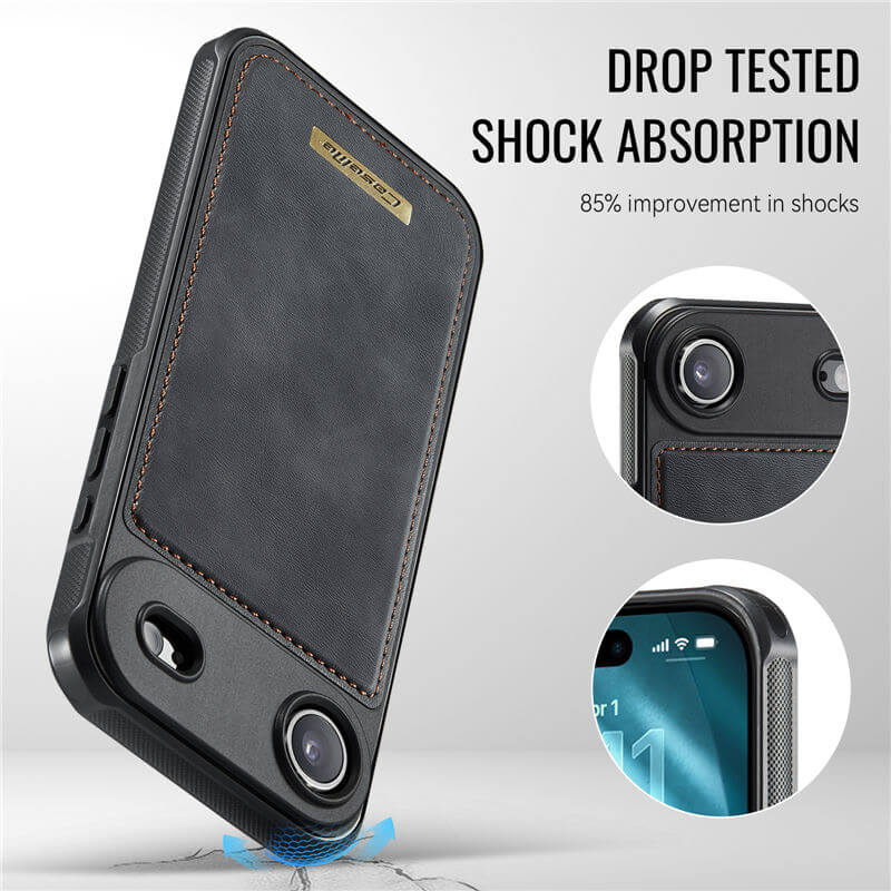 CaseMe iPhone Air 2-in-1 Detachable Magnetic Wallet Case