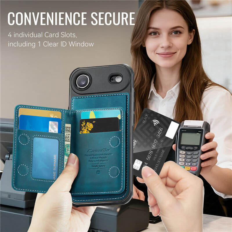 CaseMe iPhone Air 2-in-1 Detachable Magnetic Wallet Case