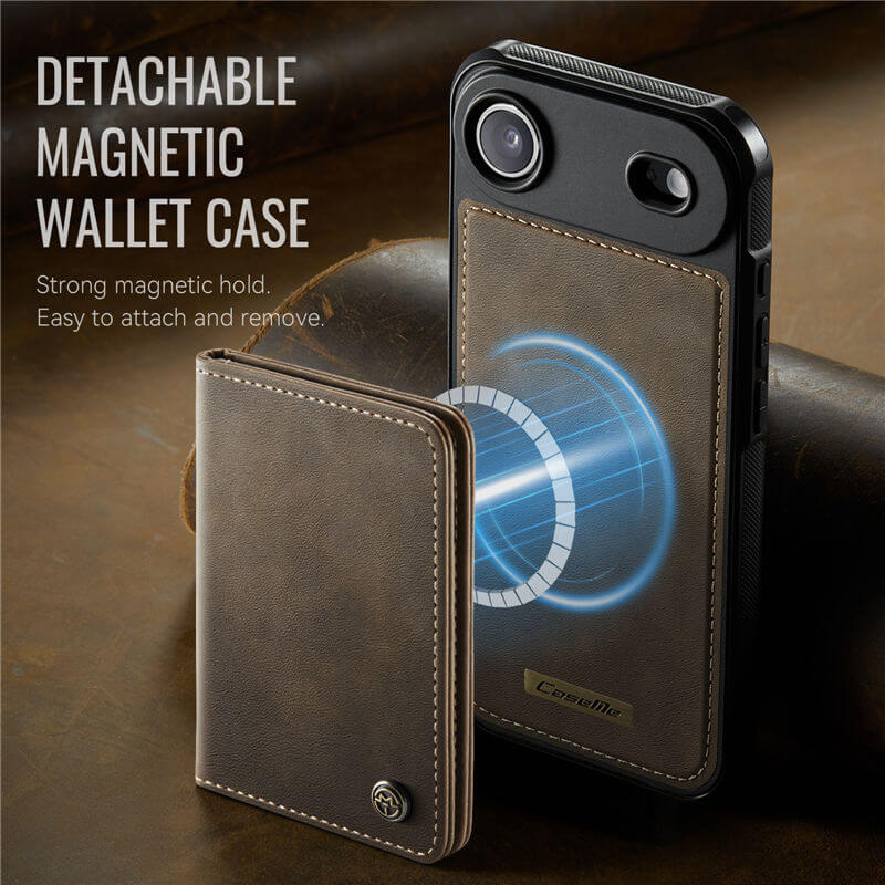 CaseMe iPhone Air 2-in-1 Detachable Magnetic Wallet Case
