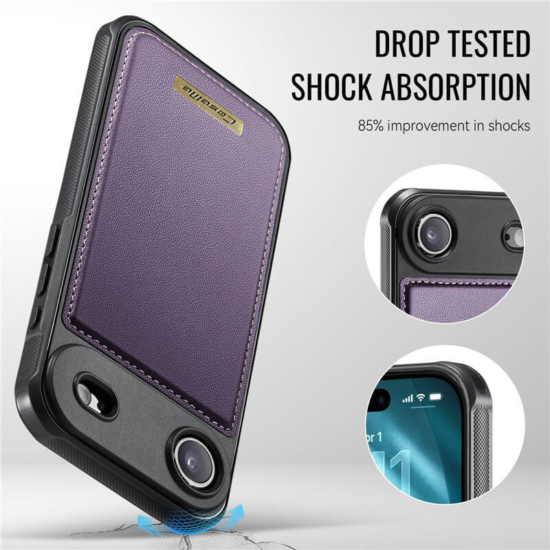 CaseMe iPhone Air 2-in-1 Detachable Magnetic Wallet Case
