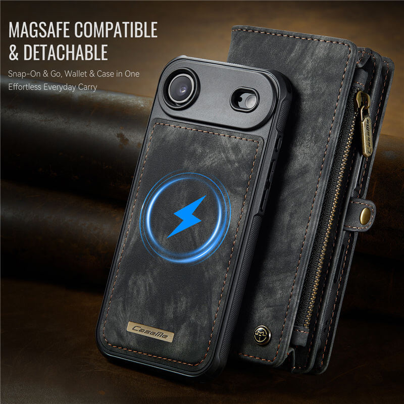 CaseMe iPhone Air 2-in-1 Magnetic RFID Wallet Case