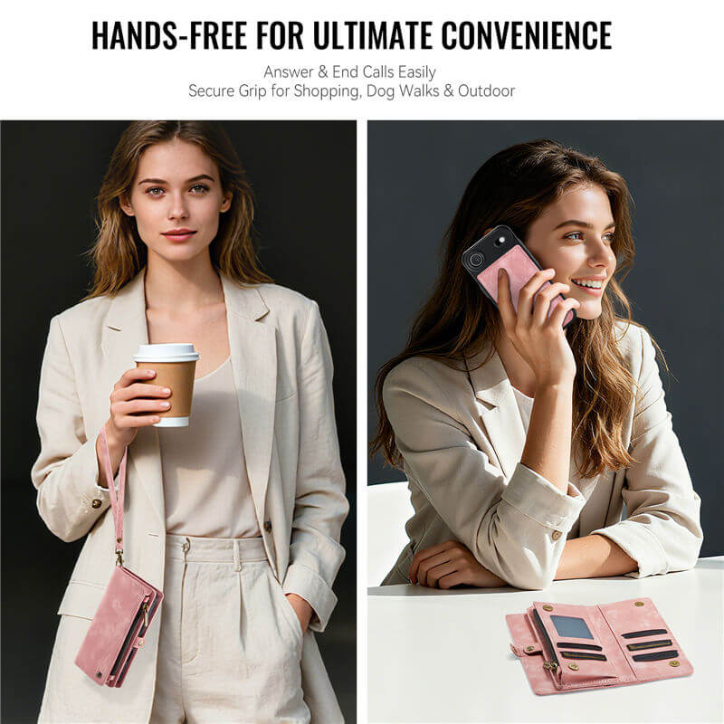 CaseMe iPhone Air 2-in-1 Magnetic RFID Wallet Case