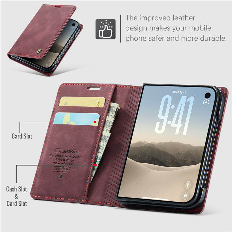 CaseMe iPhone Duo Wallet Case