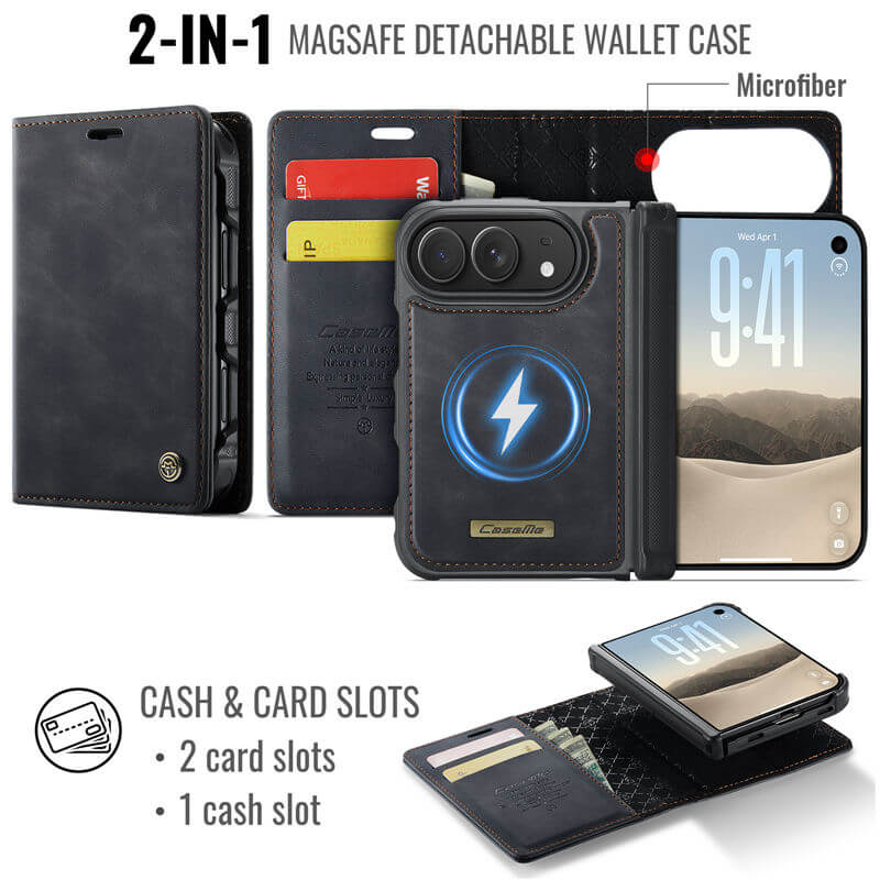 CaseMe iPhone Duo Wallet Case