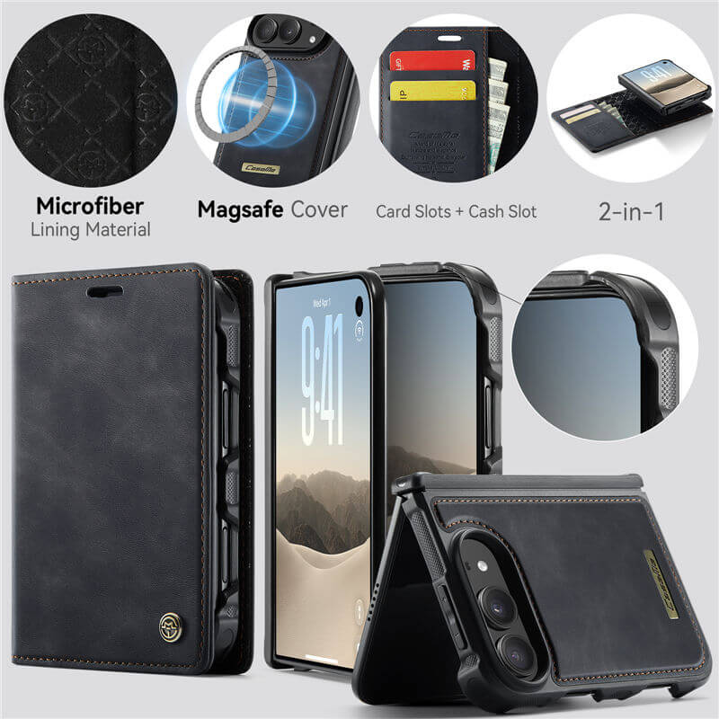 CaseMe iPhone Duo Wallet Case