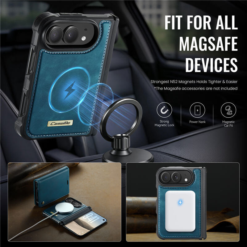 CaseMe iPhone Duo Wallet Case