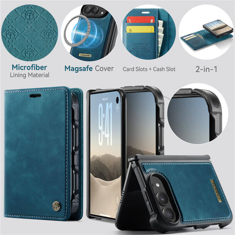 CaseMe iPhone Duo Wallet Case
