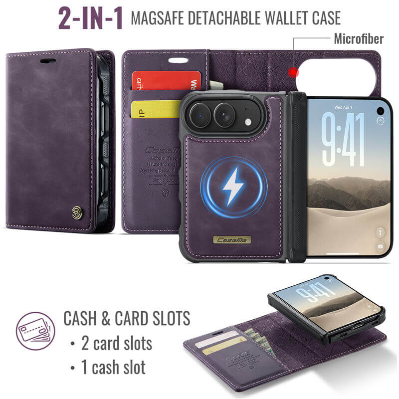 CaseMe iPhone Duo Wallet Case