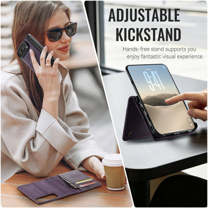 CaseMe iPhone Duo Wallet Case