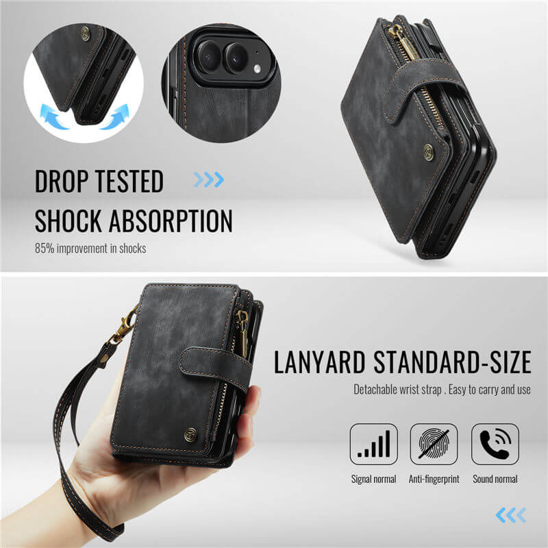 CaseMe iPhone Duo Wallet Case