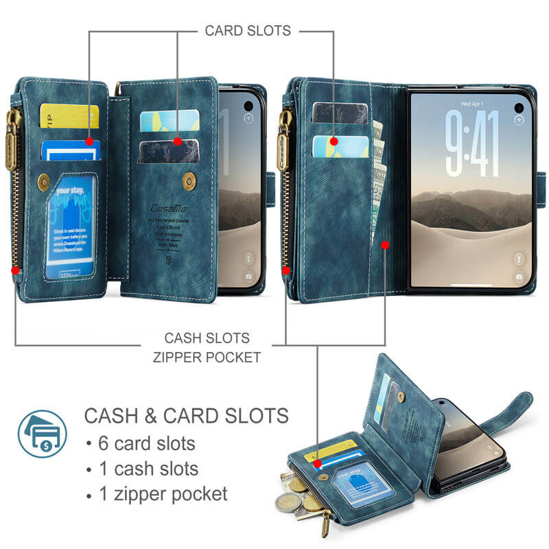 CaseMe iPhone Duo Wallet Case