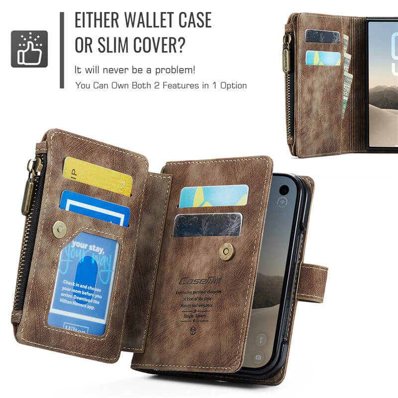 CaseMe iPhone Duo Wallet Case