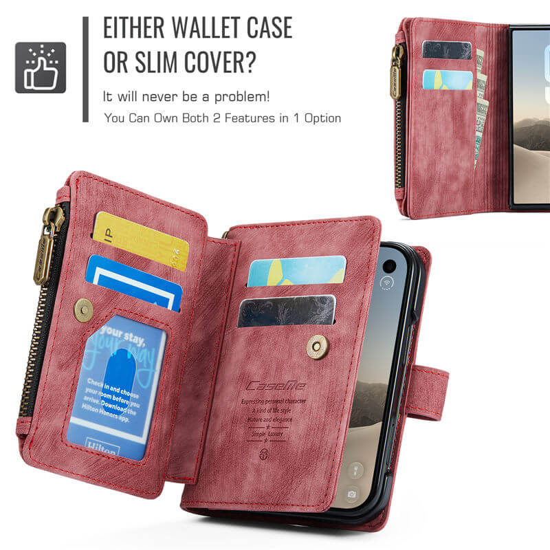 CaseMe iPhone Duo Wallet Case