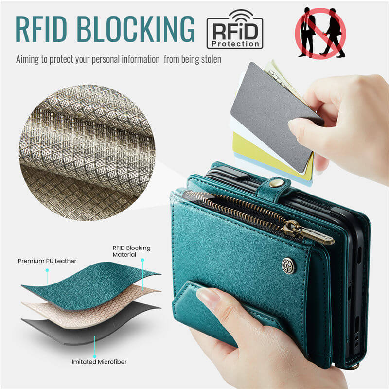 CaseMe iPhone Duo Wallet Case