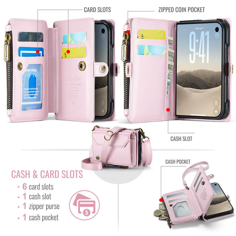 CaseMe iPhone Duo Wallet Case