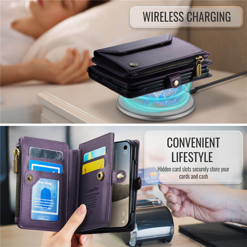 CaseMe iPhone Duo Wallet Case