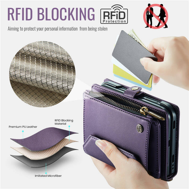 CaseMe iPhone Duo Wallet Case
