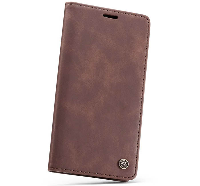 CaseMe iPhone XS Max Retro Wallet Kickstand Magnetic Flip Leather Case