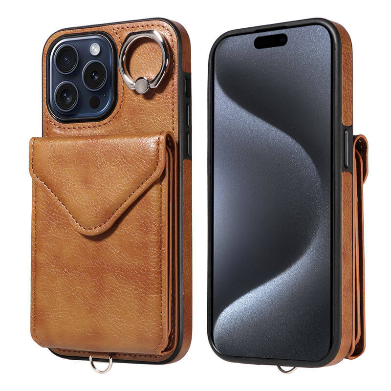 Card Holder Kickstand Crossbody Phone Case