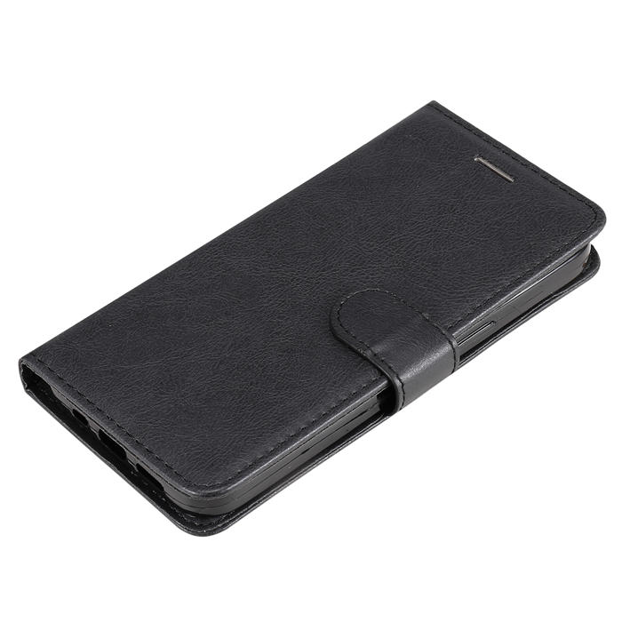 Solid Color Wallet Magnetic Stand Leather Phone Case