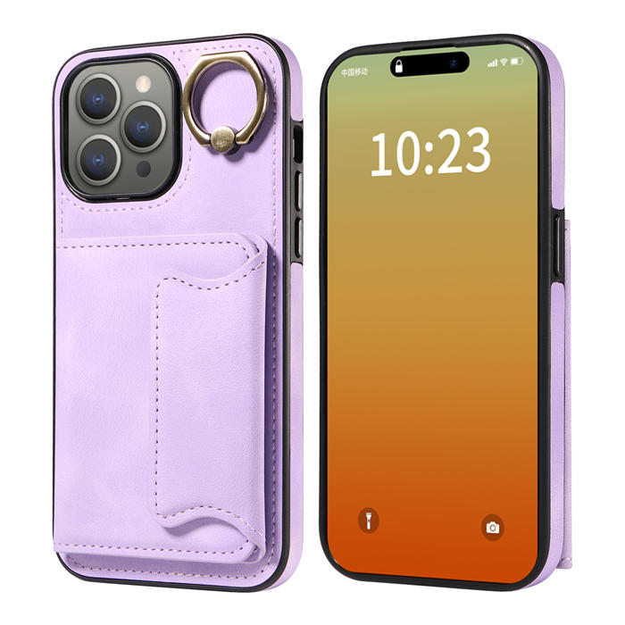 Card Holder Kickstand Magnetic PU Leather Phone Case