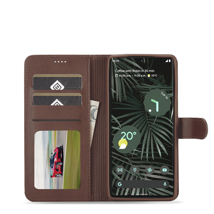 LC.IMEEKE Google Pixel 6 Wallet Magnetic Stand Case