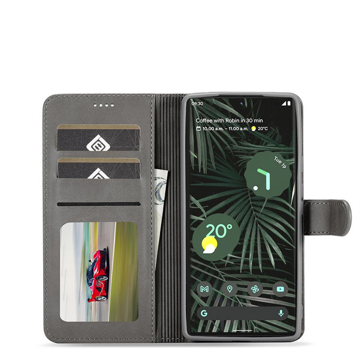 LC.IMEEKE Google Pixel 6 Wallet Magnetic Stand Case