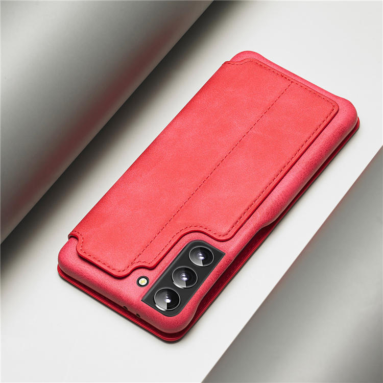 LC.IMEEKE Samsung Galaxy S22 Wallet Magnetic Stand Case