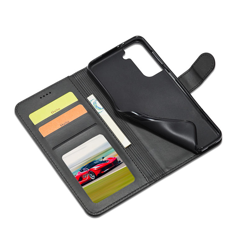 LC.IMEEKE Samsung Galaxy S22 Plus Wallet Magnetic Stand Case