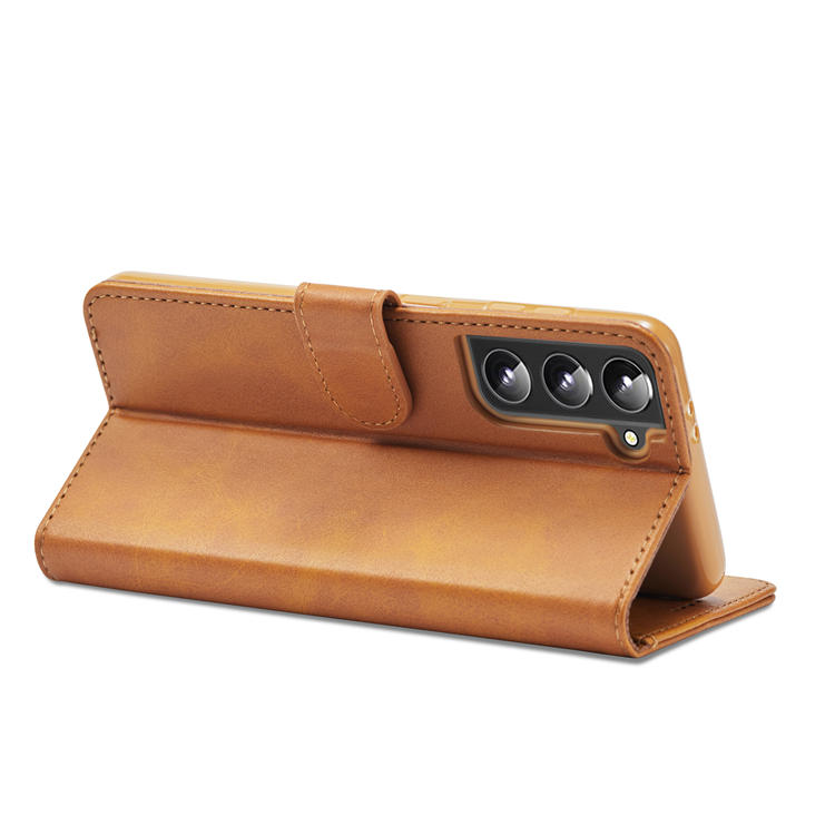 LC.IMEEKE Samsung Galaxy S22 Wallet Magnetic Stand Case