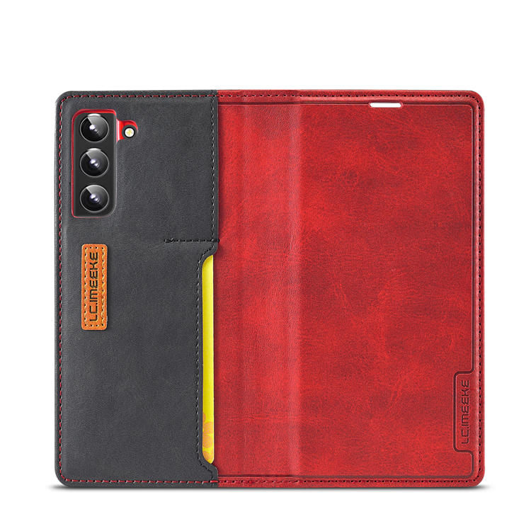 LC.IMEEKE Samsung Galaxy S22 Plus Plus Wallet Magnetic Stand Case