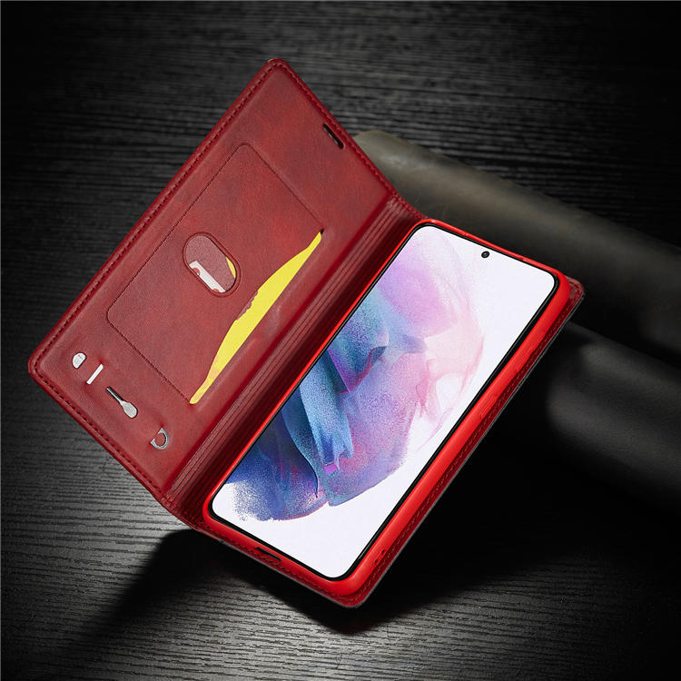 LC.IMEEKE Samsung Galaxy S22 Plus Wallet Magnetic Stand Case