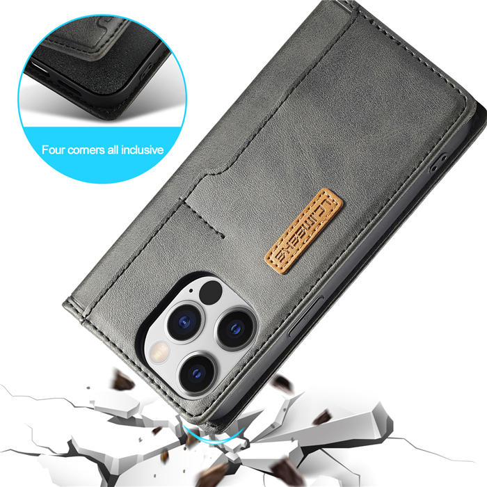 LC.IMEEKE Wallet Kickstand Magnetic Buckle Phone Case